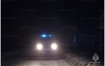 Спасатели МЧС принимали участие в ликвидации ДТП в Перемышльском районе, поселок 